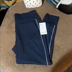 Woman’s athleta Blue Leggings/ joggers.